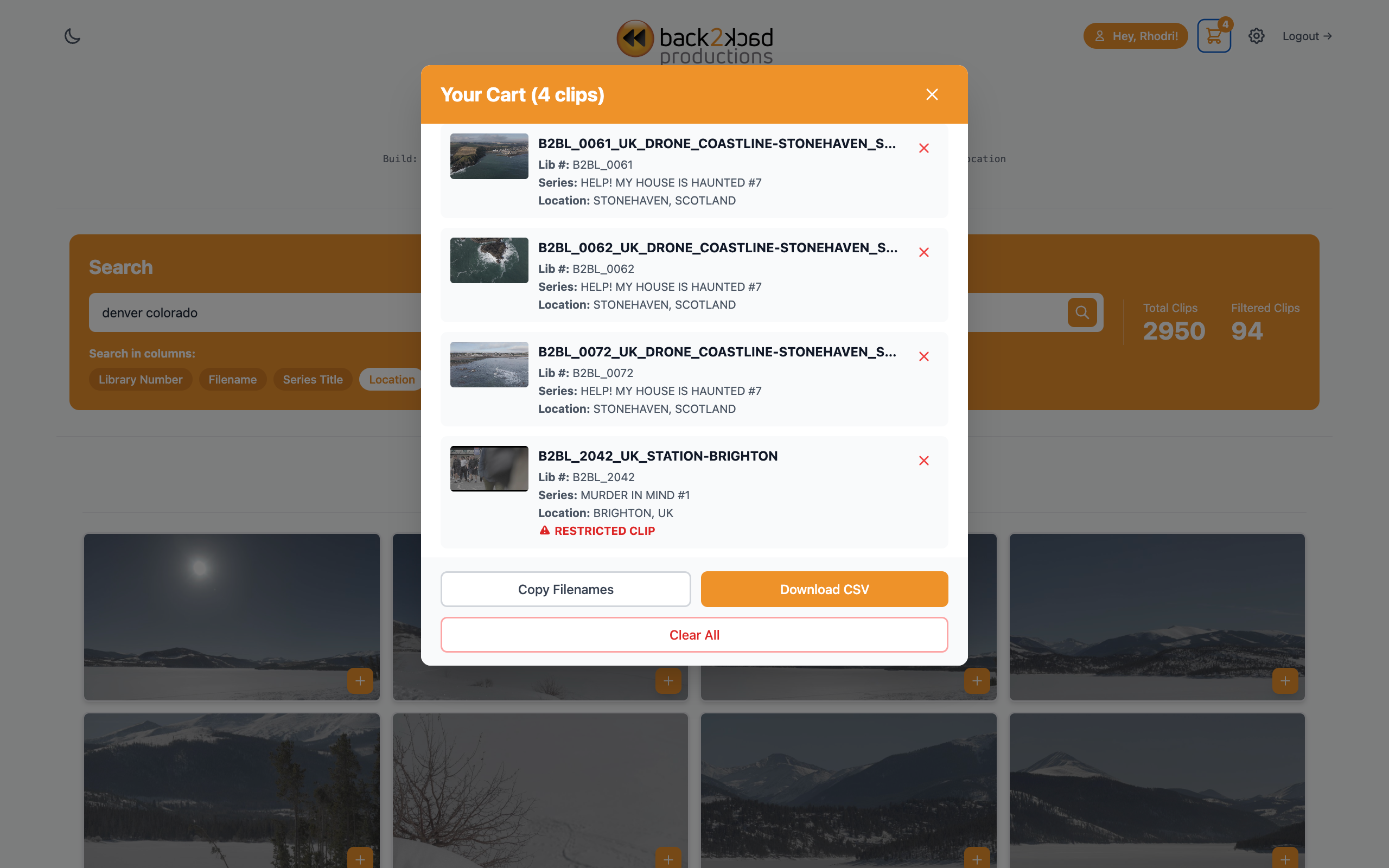 back2back Footage Library