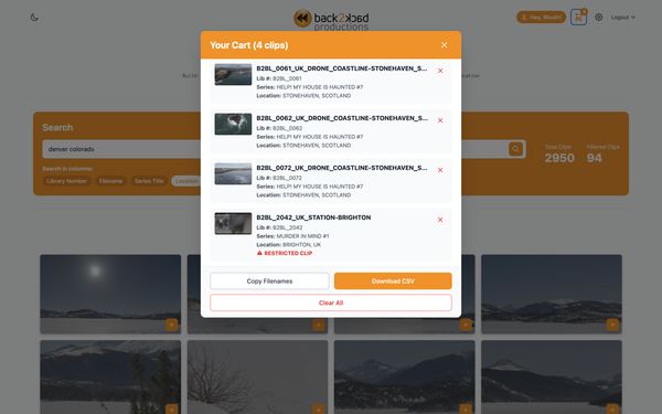 back2back Footage Library image 1